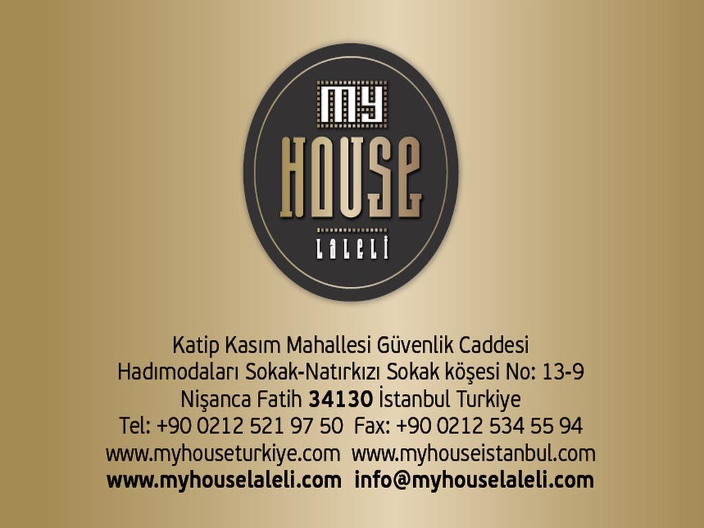 מלון איסטמבול My House Laleli מראה חיצוני תמונה